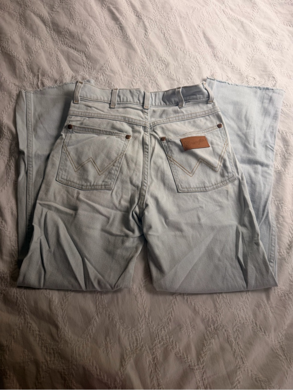 Wrangler heritage fit light blue denim jeans Size 26